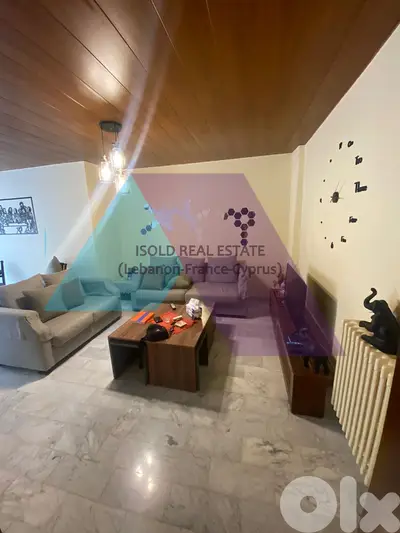 Apartment+Garden&Terrace for sale in El Atchane -شقة للبيع في العطشانة