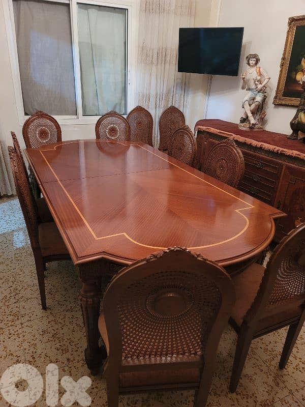 full dining table with 12 chairs 12