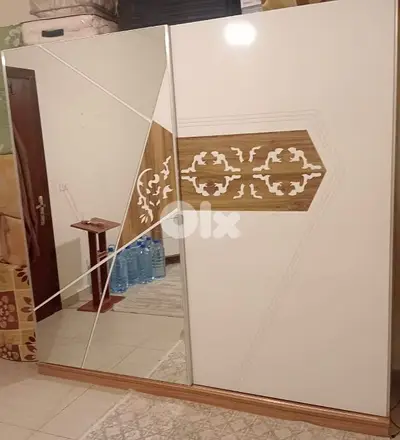 اوضة نوم تختين شغل توصاية شبه جديدة
