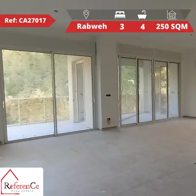 New apartment with view in Rabweh شقة جديدة للبيع في الربوة