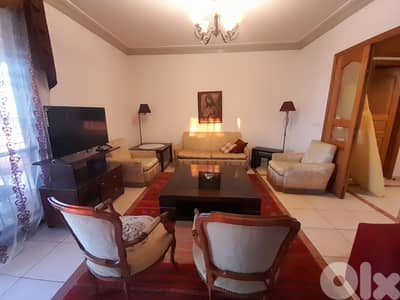 Furnished Apartment in Broumana + Mountain/Sea View + 150 SQM Terrace