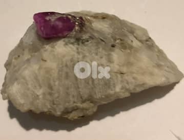 RUBY ROUGH STONE ROCK RAW GEM PAKISTAN HUNZA UNCUT NATURAL 1