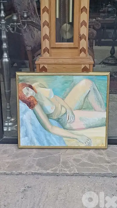 لوحة رسم زيتي اوروبية