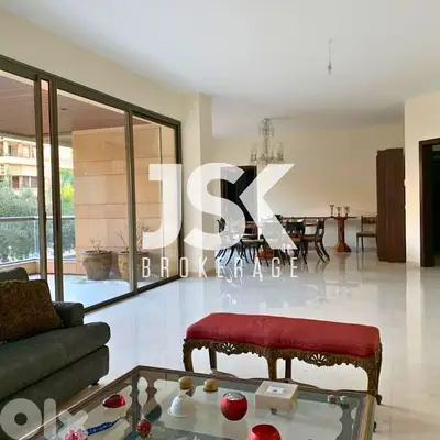 L16785 - Apartment with Garden View For Rent In Achrafieh, Sioufi
