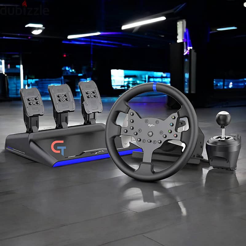 PXN V99 Gaming Steering wheel 3.2nm force feedback Racing wheel 0