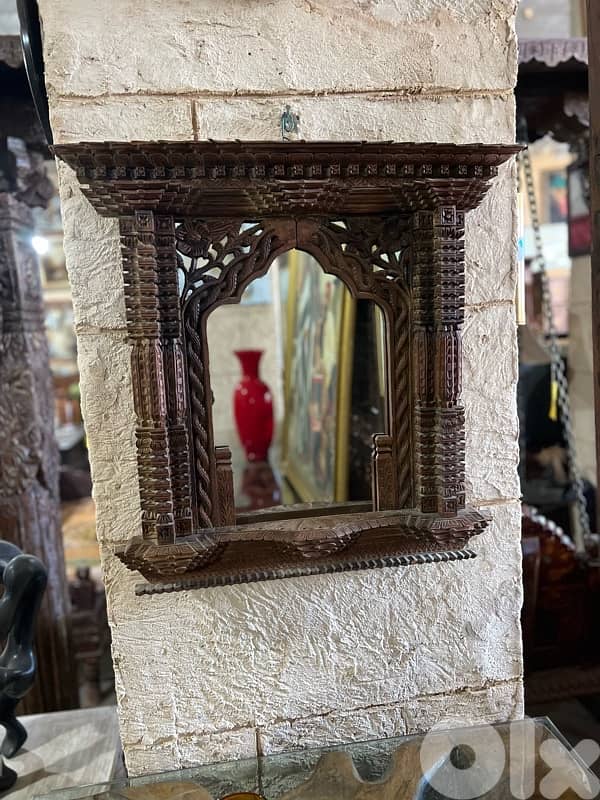 solod wood mirror 0