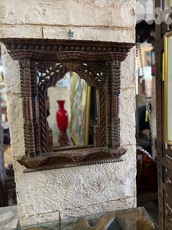 solod wood mirror 1