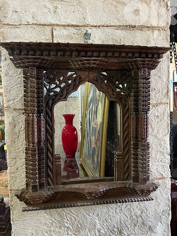 solod wood mirror 2