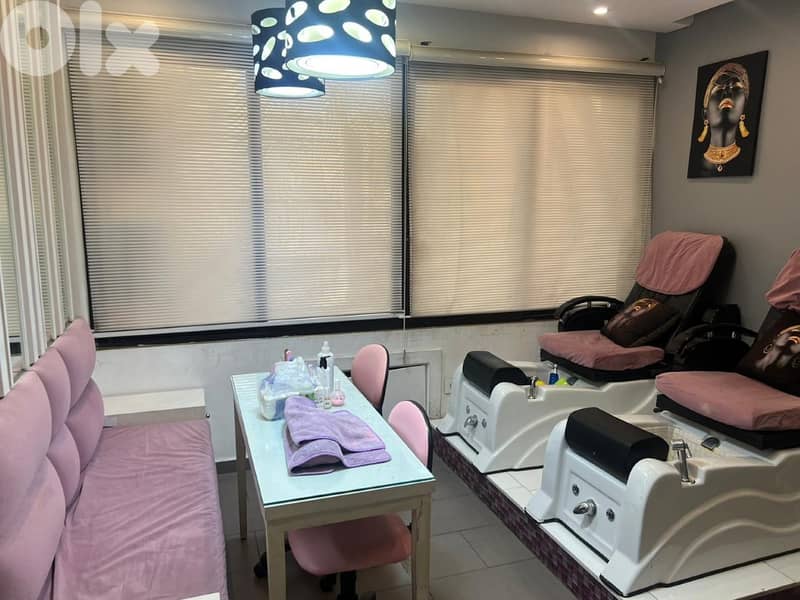 72 Sqm | Fully Furnished & Equipped SPA For Rent In Ain El Remmaneh 0