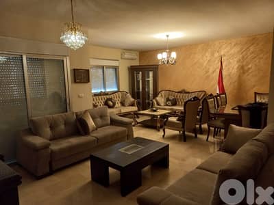 140 SQM Furnished Apartment in Jdeideh, Metn with Sea View