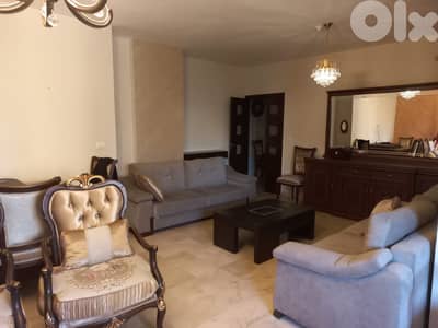 140 SQM Furnished Apartment in Jdeideh, Metn with Sea View