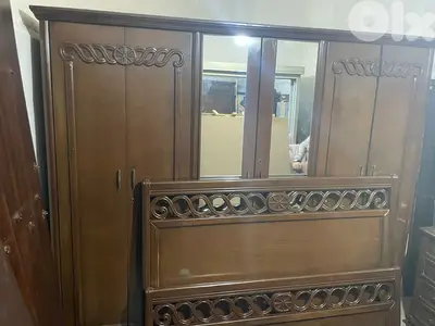 اوضة نوم خشب زان ولاتي