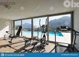 NEW BUILDING IN AIN EL MRAISSEH / GYM , POOL (280SQ) 3 BEDS (JNR-355) 0