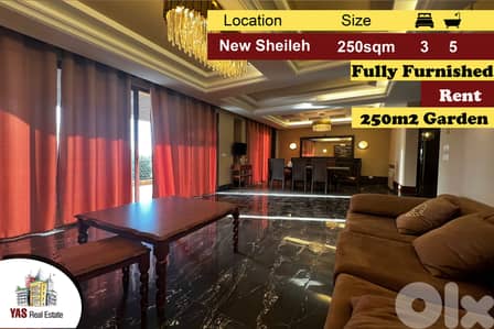 New Sheileh 250m2 | 250m2 Garden | Furnished |Rent | Private Street|KS