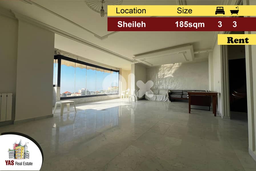 Sheileh 185m2 | Rent | Prime Location | Calm Area | KS | 0
