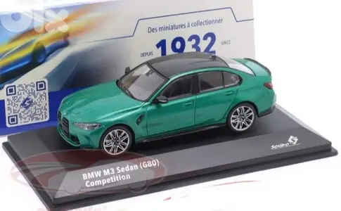 BMW M3 Sedan G80 Competition diecast car model 1;43