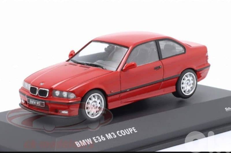 BMW M3 E36 diecast car model 1;43. 1