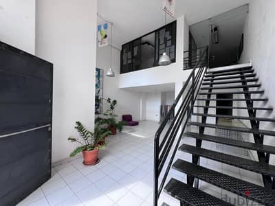 FULLY EQUIPPED OFFICE IN HORSH TABET(220Sq) ON HIGHWAY, (HOR-177)