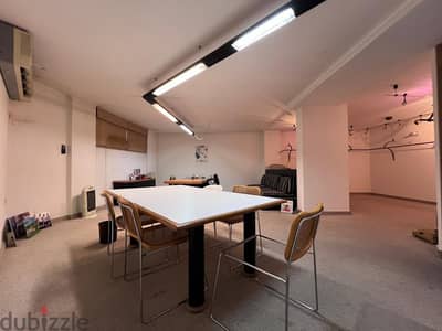 FULLY EQUIPPED OFFICE IN HORSH TABET(220Sq) ON HIGHWAY, (HOR-177)