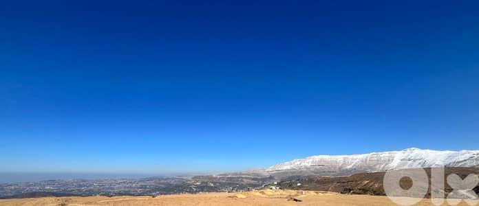 Lands with Amazing location unblockable View From Zaarour Plots
