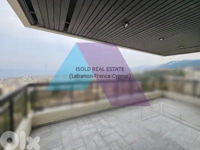 Apartment+Mountain/Sea View for sale in Zouk Mosbeh - شقة للبيع