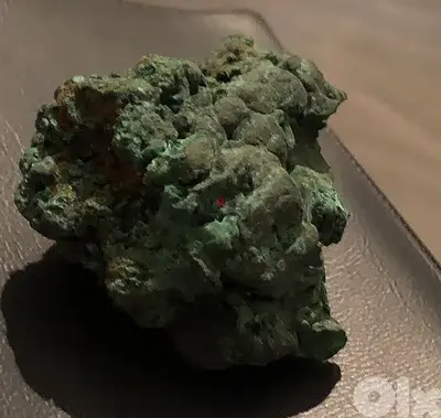 Semi-precious stone 100g Natural malachite decoration raw ore Original