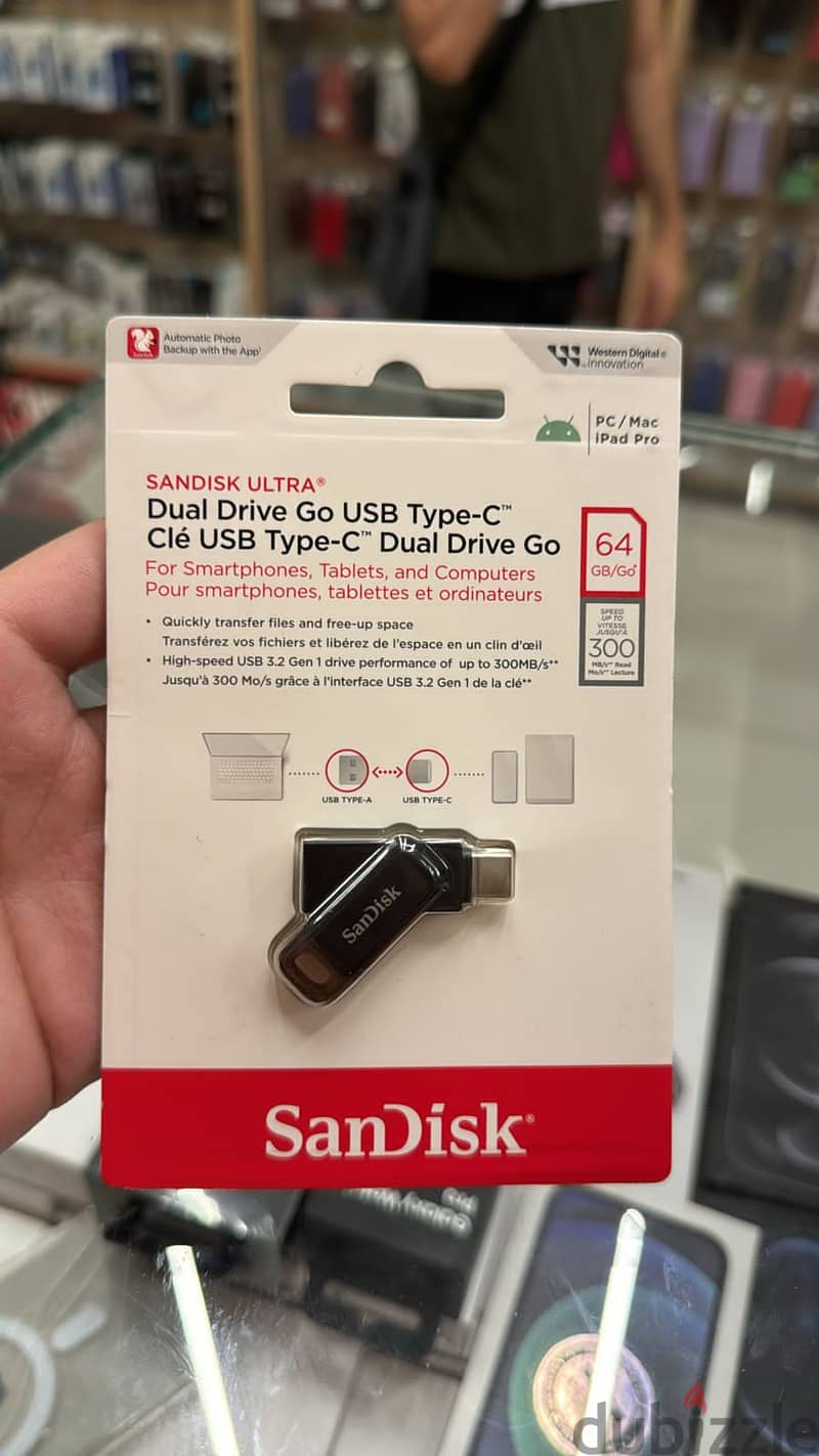SanDisk Ultra Dual Drive Usb Type-C 64gb 0