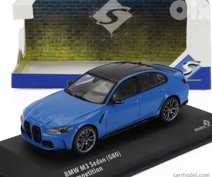 BMW M3 Competition G80 diecast car model 1;43. 0