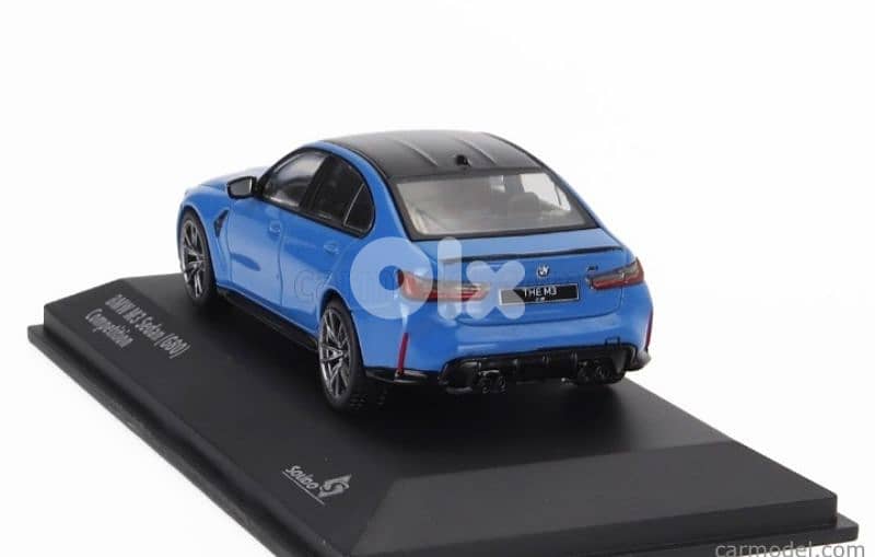 BMW M3 Competition G80 diecast car model 1;43. 2