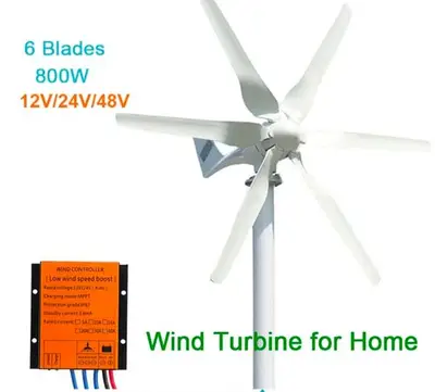 new wind turbine 800w