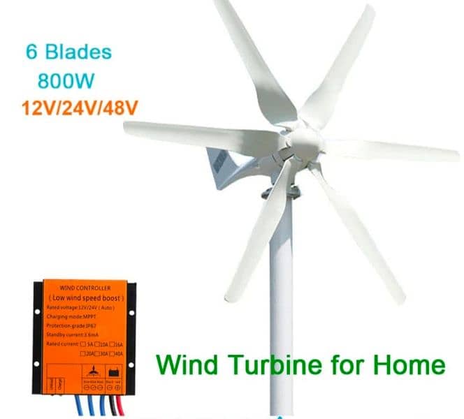 new wind turbine 800w 0