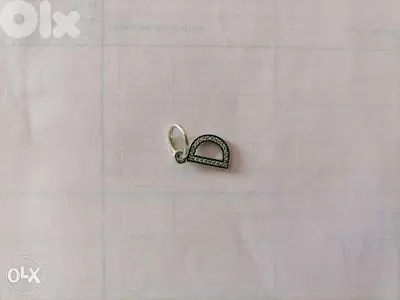 Pandora charm. Letter D. Unused