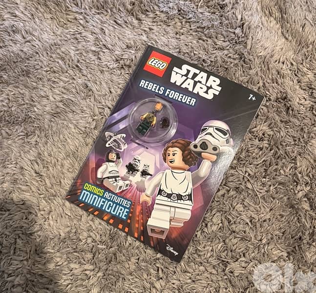 Lego Starwars Activity Book with Minifigure 0