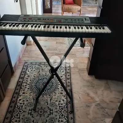 "Bontempi " Keyboard  with New Stand -Made in Italy in Good Condition