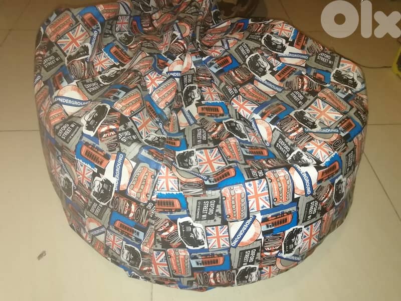 England theme modern Pouf 62 cm 0