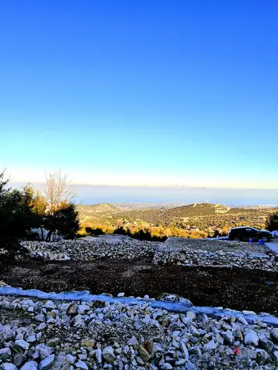 Land for sale in mechmech kfarsama , Panoramic view