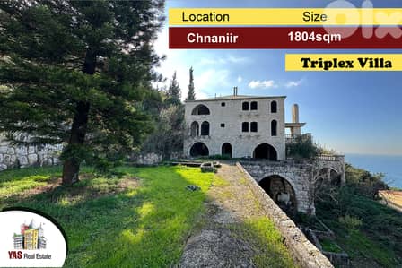Chnaniir 1804m2 | 767m2 Land | Triplex Villa | Traditional | RA/IV/AC