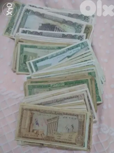Lebanese Banknotes & coins