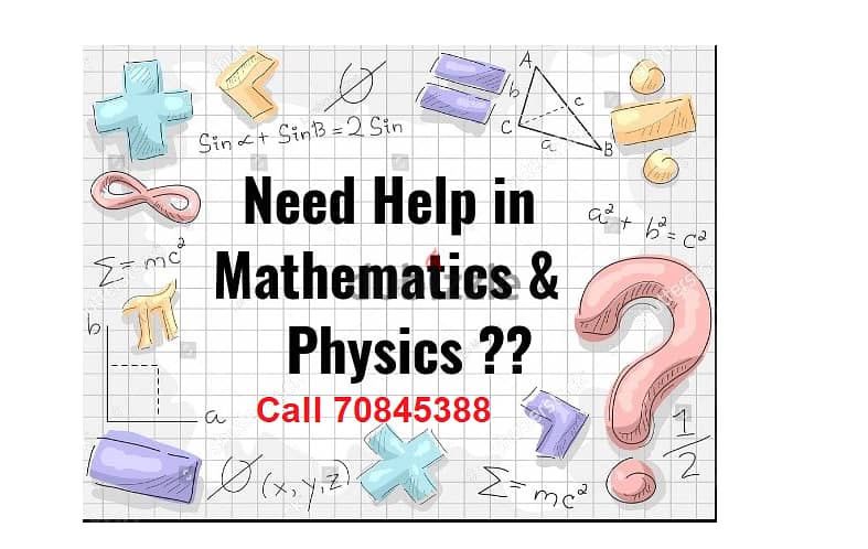 Private lessons in Math & Physics for all classes 0