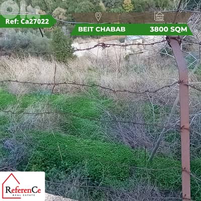 Land for sale in Beit Chabab ارض للبيع في بيت شباب