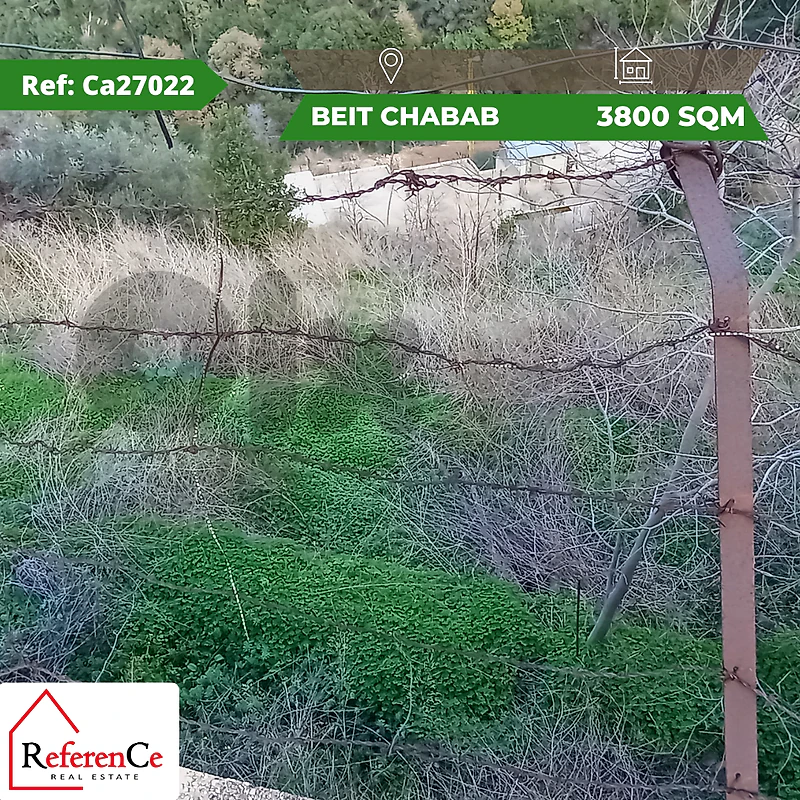 Land for sale in Beit Chabab ارض للبيع في بيت شباب