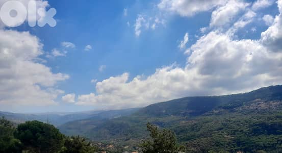 1550 SQM Land in Baabdat, Metn Overlooking the Mountains