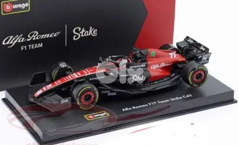 V. Bottas C43 Alfa Romeo #77 (2023) diecast car model 1;43.