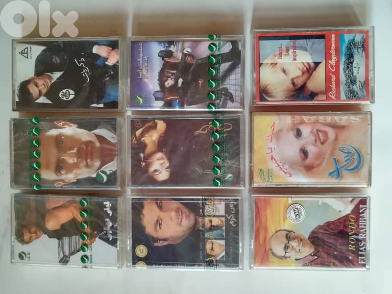 various audio cassettes starting 3$ 0