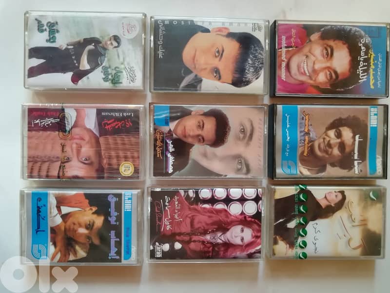 various audio cassettes starting 3$ 3