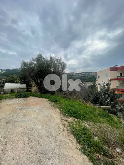 1000 SQM Land in Qannabet Broumana, Metn Overlooking the Mountains