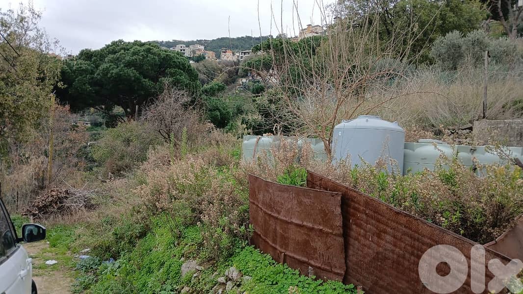 1042 SQM Prime Location Land in Nabay, Metn with Sea View 0