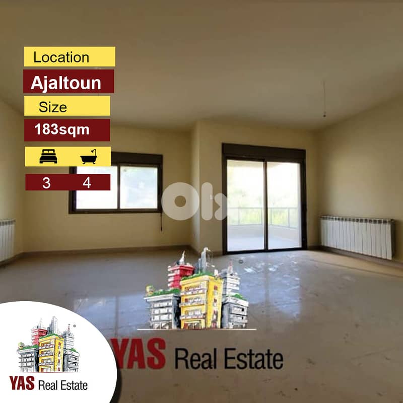 Ajaltoun 183m2 | Duplex | New | Open View | Ballouneh Borders | 0