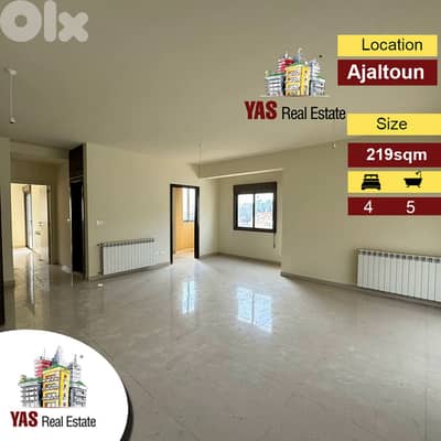 Ajaltoun 219m2 | Duplex | New | Luxury | View | Ballouneh Borders |