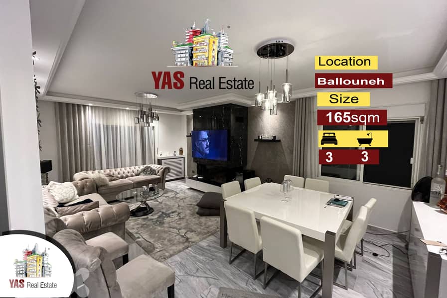 Ballouneh 165m2 | Designer’s Signature | Impressive View | High-End | 0